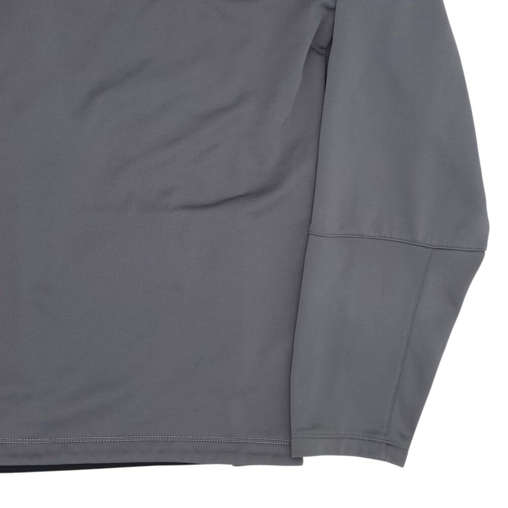 Nike Golf Jacket Mens Small Gray White Pullover 1/4 Zip Standard Therma Fit - Picture 12 of 12